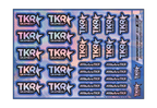 HOLOGRAPHIC TKR A5 STOCK SHEET