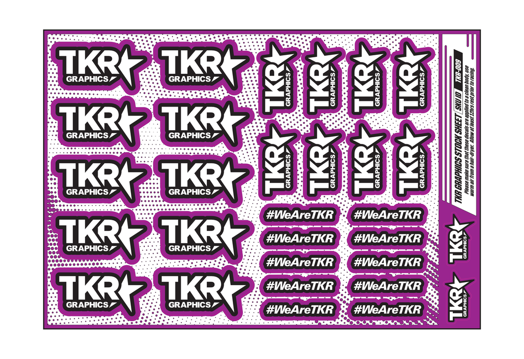TKR A5 STOCK SHEET