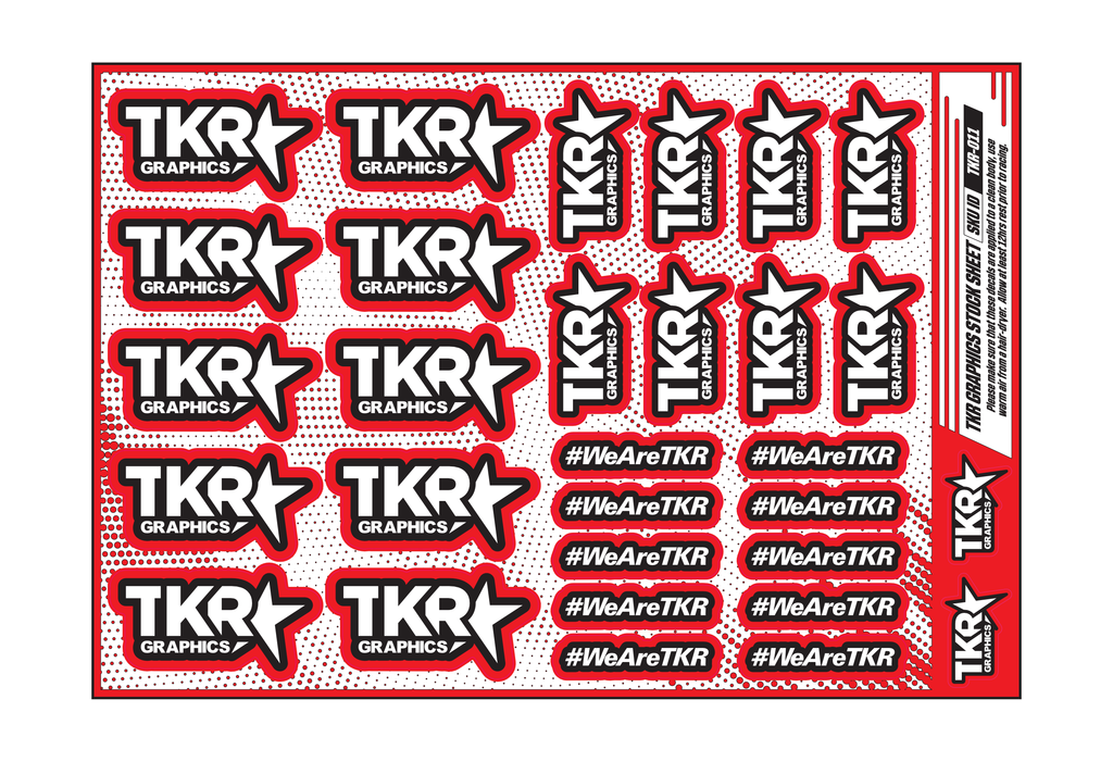TKR A5 STOCK SHEET