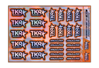 HOLOGRAPHIC TKR A5 STOCK SHEET