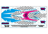 TEAM ASSOCIATED RC10 B7 (92400) CHASSIS PROTECTOR SKIN (STOCKED GRAPHICS)