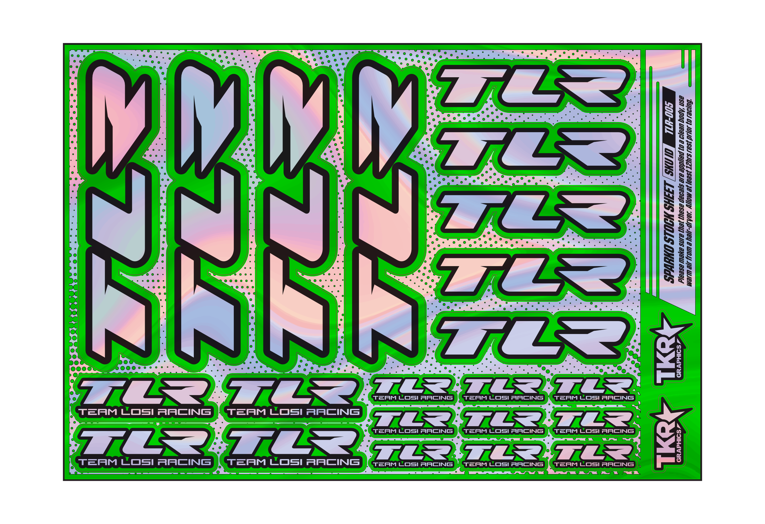 HOLOGRAPHIC TLR A5 STOCK SHEET