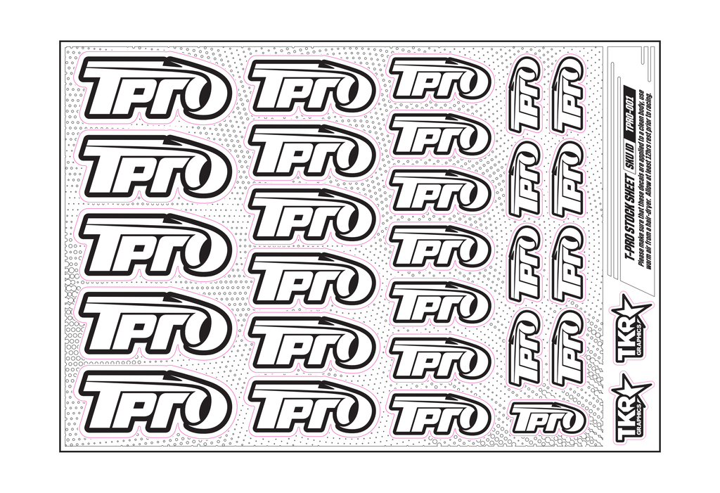 T-PRO A5 STOCK SHEET