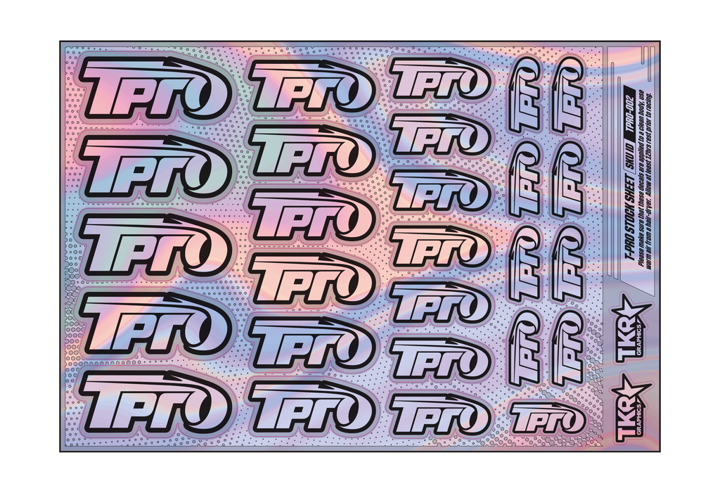 HOLOGRAPHIC T-PRO A5 STOCK SHEET