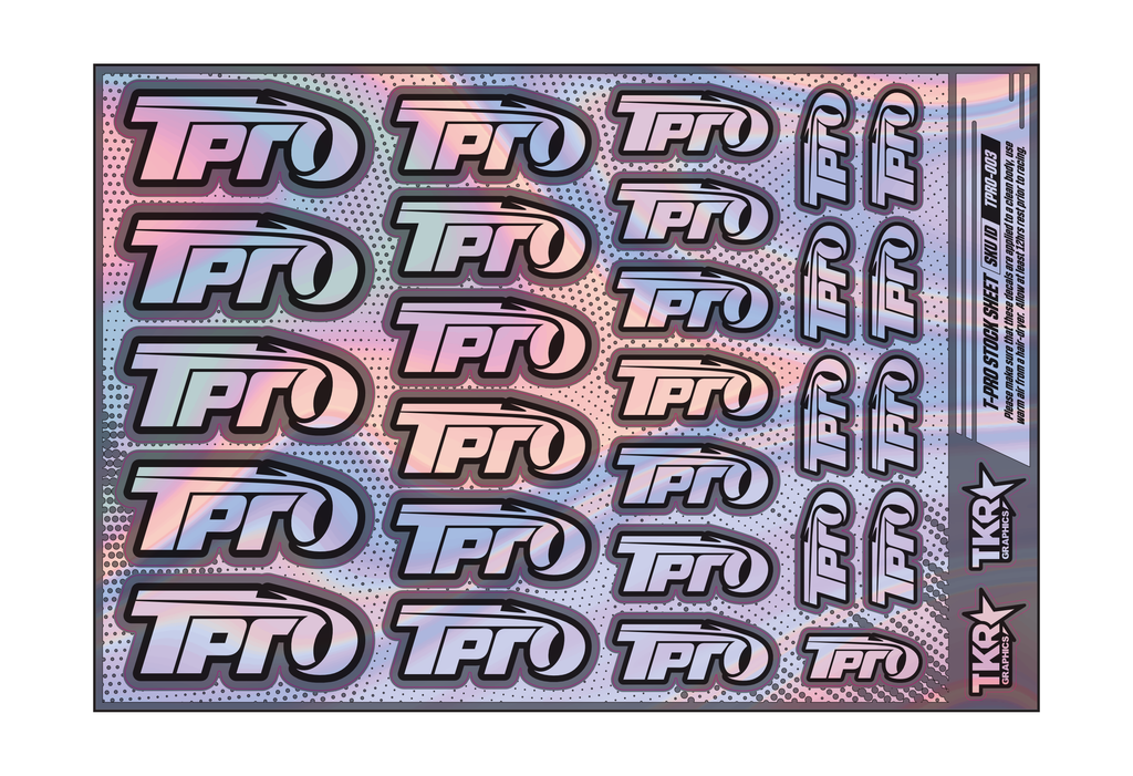 HOLOGRAPHIC T-PRO A5 STOCK SHEET