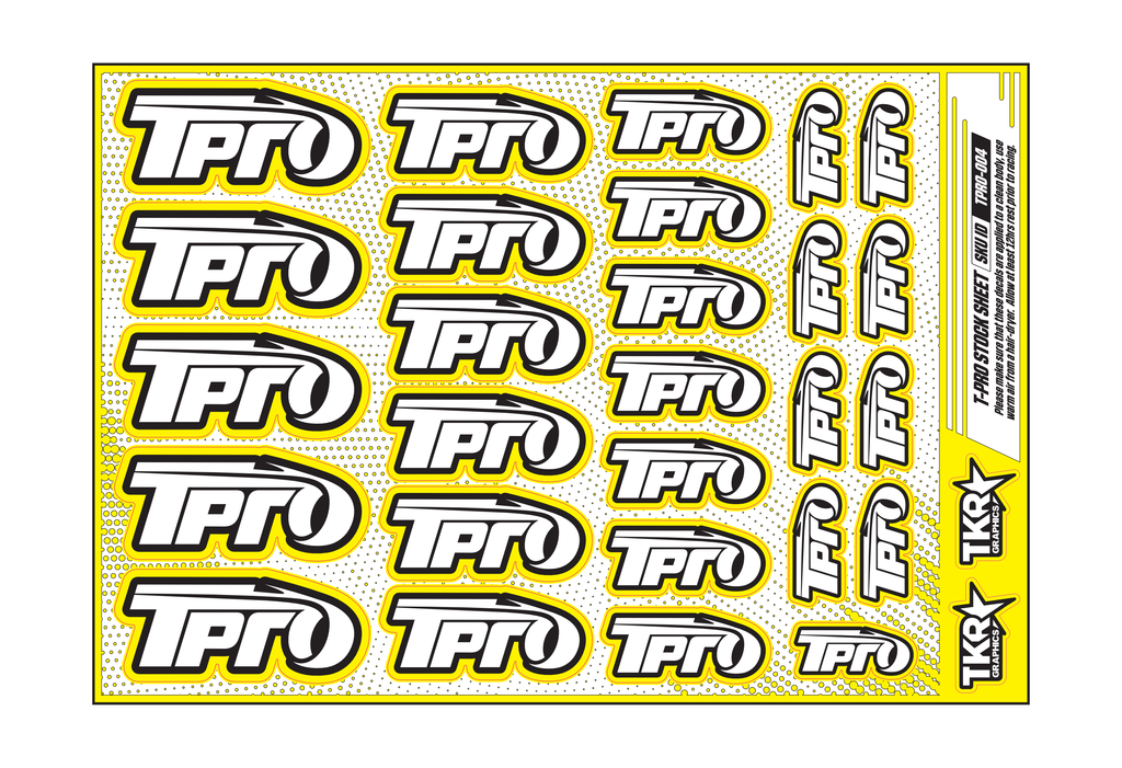 T-PRO A5 STOCK SHEET