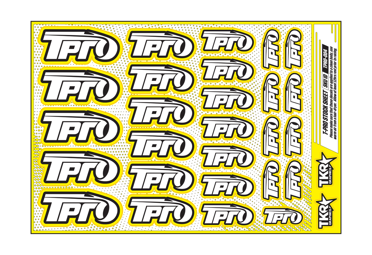 T-PRO A5 STOCK SHEET