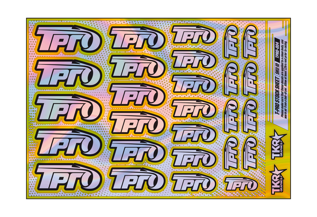 HOLOGRAPHIC T-PRO A5 STOCK SHEET