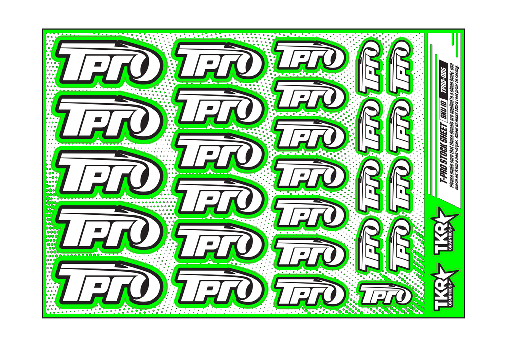 T-PRO A5 STOCK SHEET