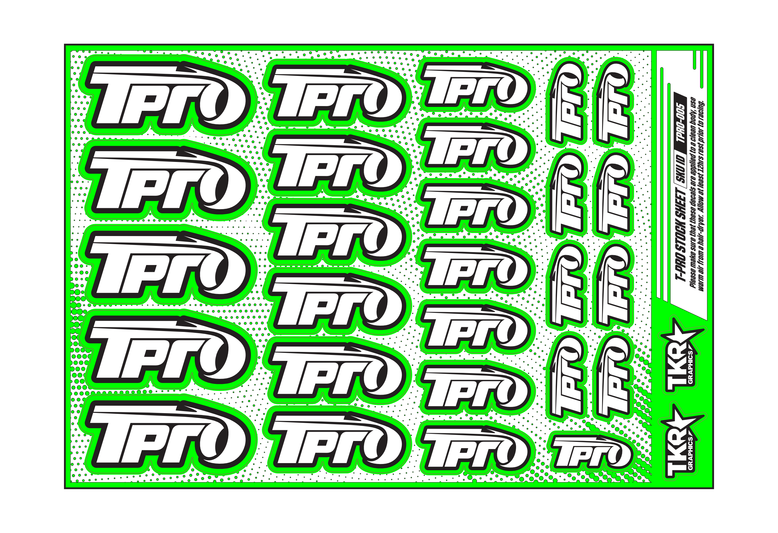 T-PRO A5 STOCK SHEET