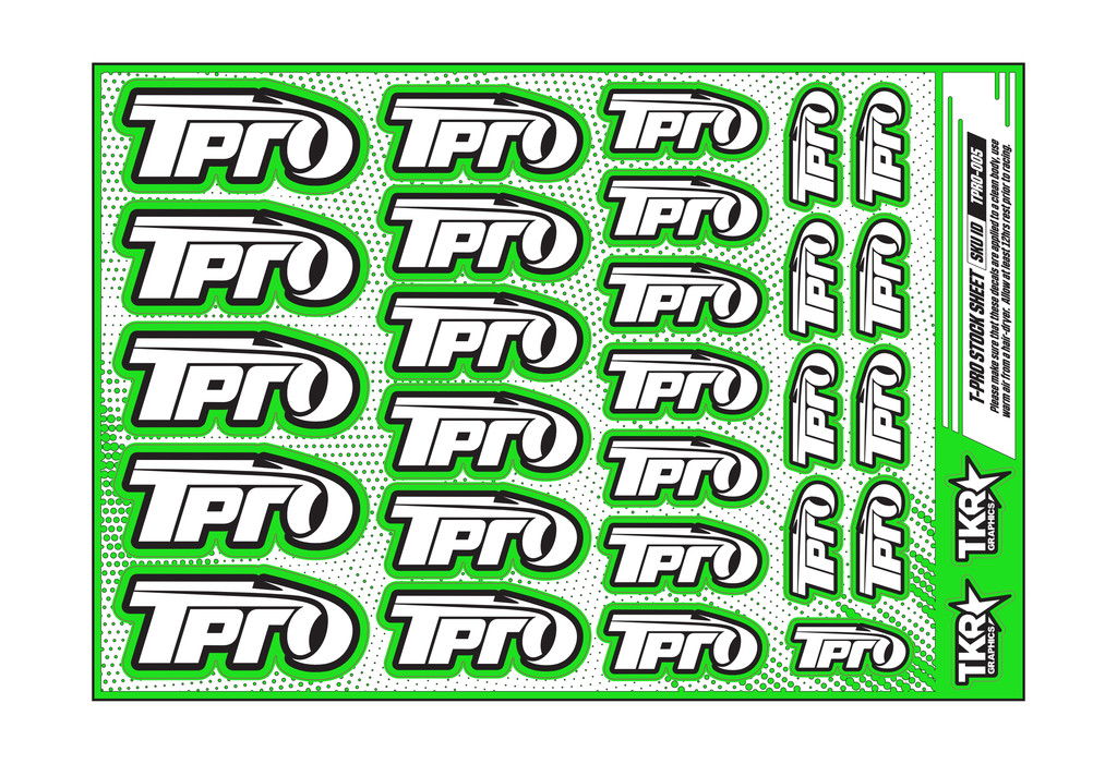 T-PRO A5 STOCK SHEET