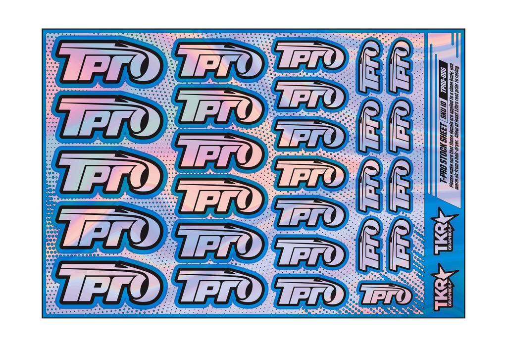 HOLOGRAPHIC T-PRO A5 STOCK SHEET