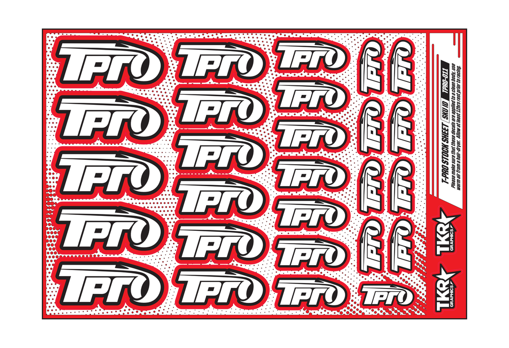 T-PRO A5 STOCK SHEET