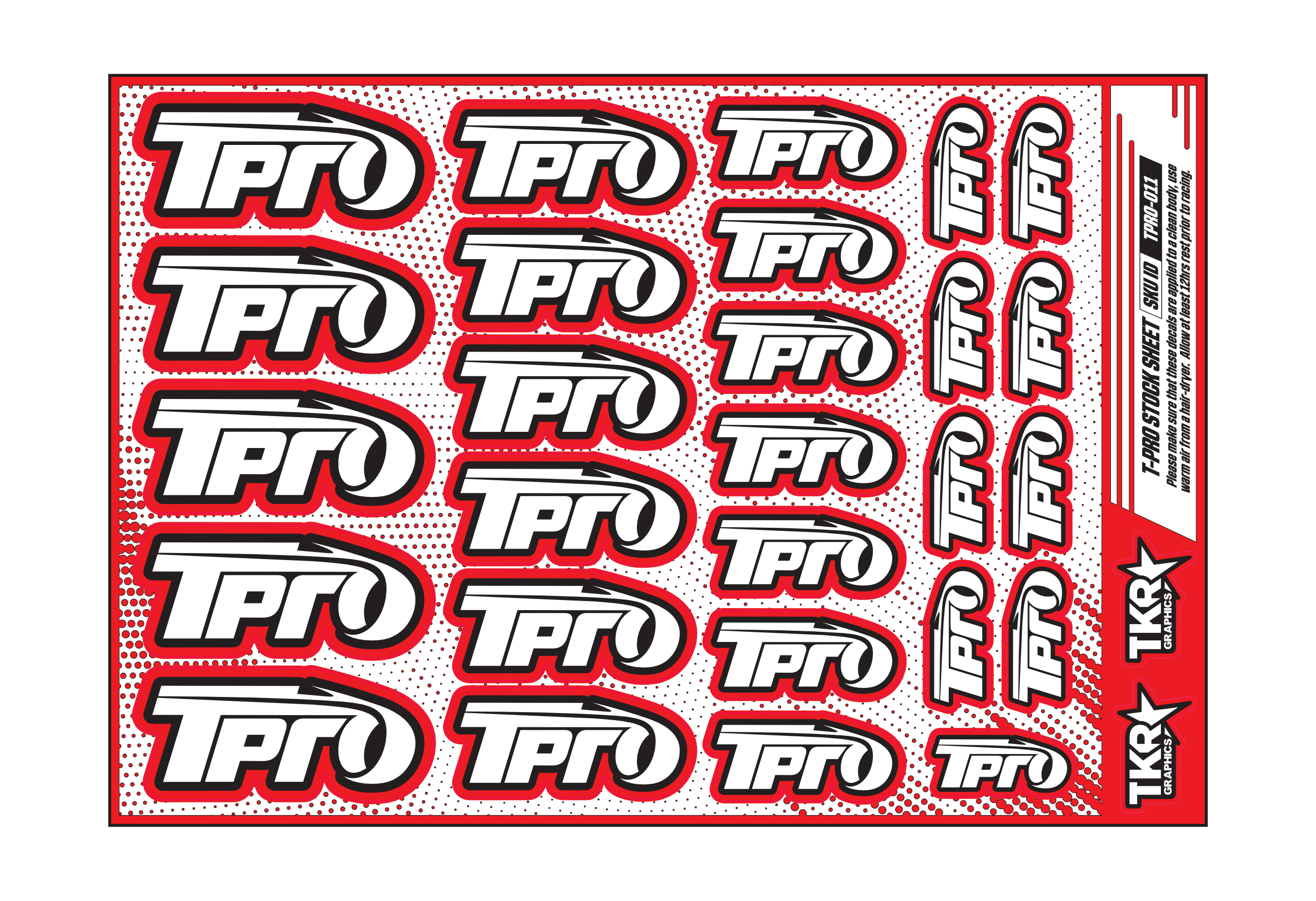 T-PRO A5 STOCK SHEET