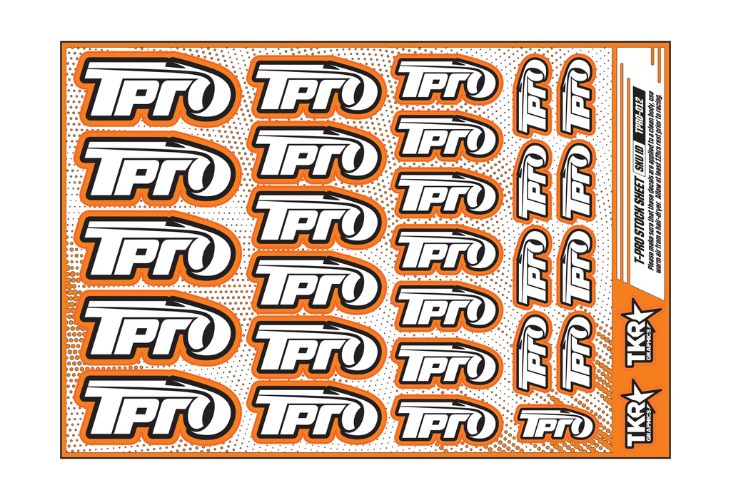 T-PRO A5 STOCK SHEET