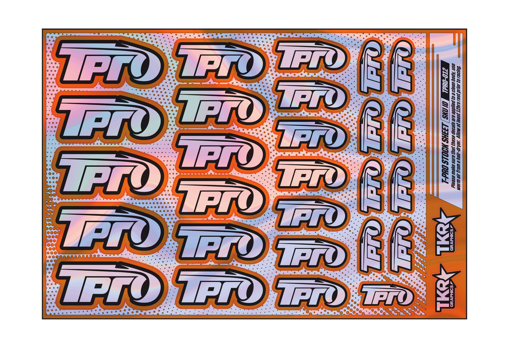 HOLOGRAPHIC T-PRO A5 STOCK SHEET