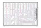 TRINITY VINTAGE A5 SHEET ON CLEAR VINYL