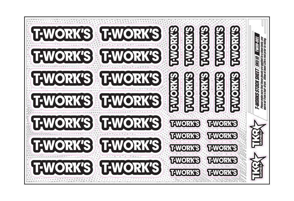 T-WORKS A5 STOCK SHEET