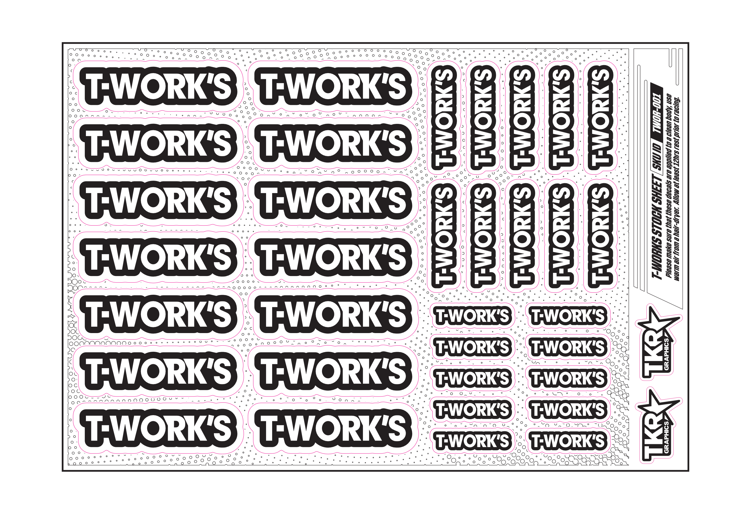T-WORKS A5 STOCK SHEET