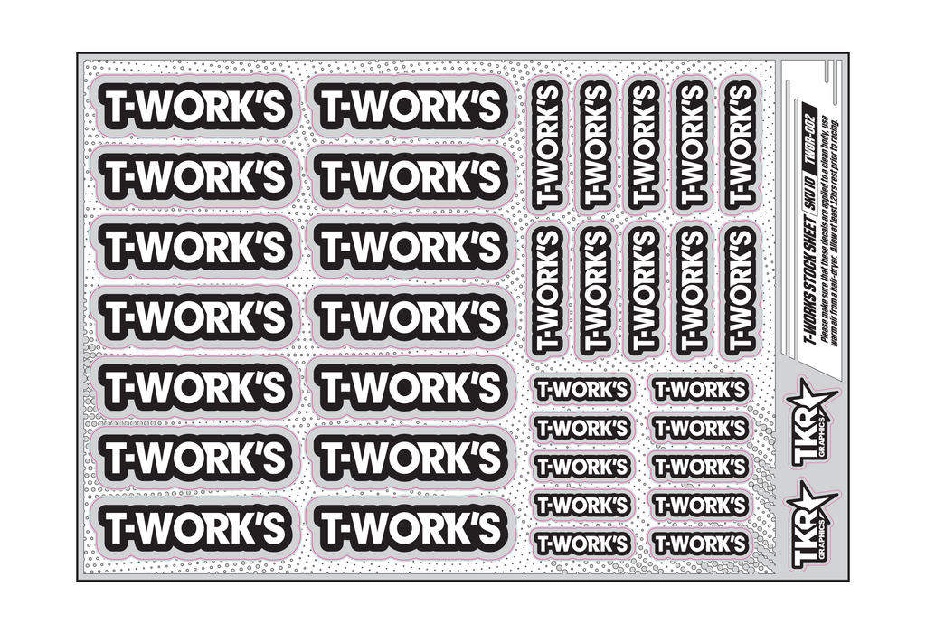 T-WORKS A5 STOCK SHEET