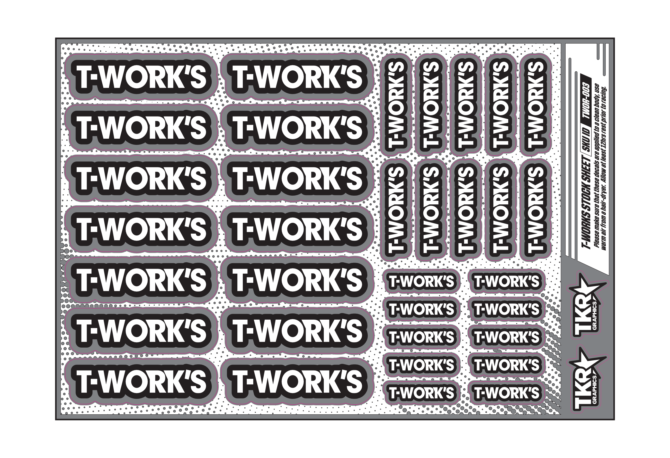 T-WORKS A5 STOCK SHEET