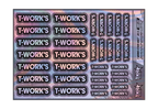HOLOGRAPHIC T-WORKS A5 STOCK SHEET
