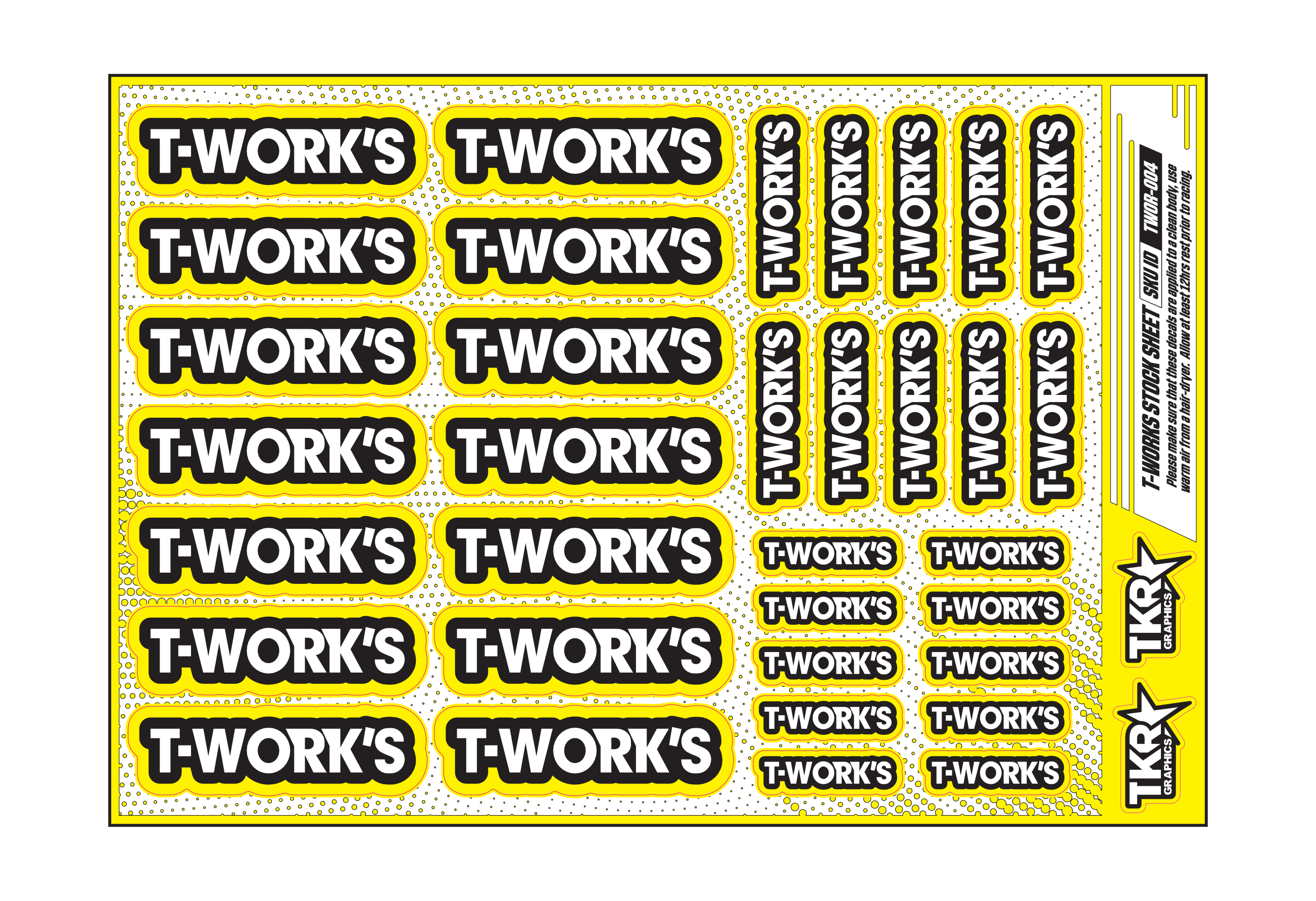 T-WORKS A5 STOCK SHEET