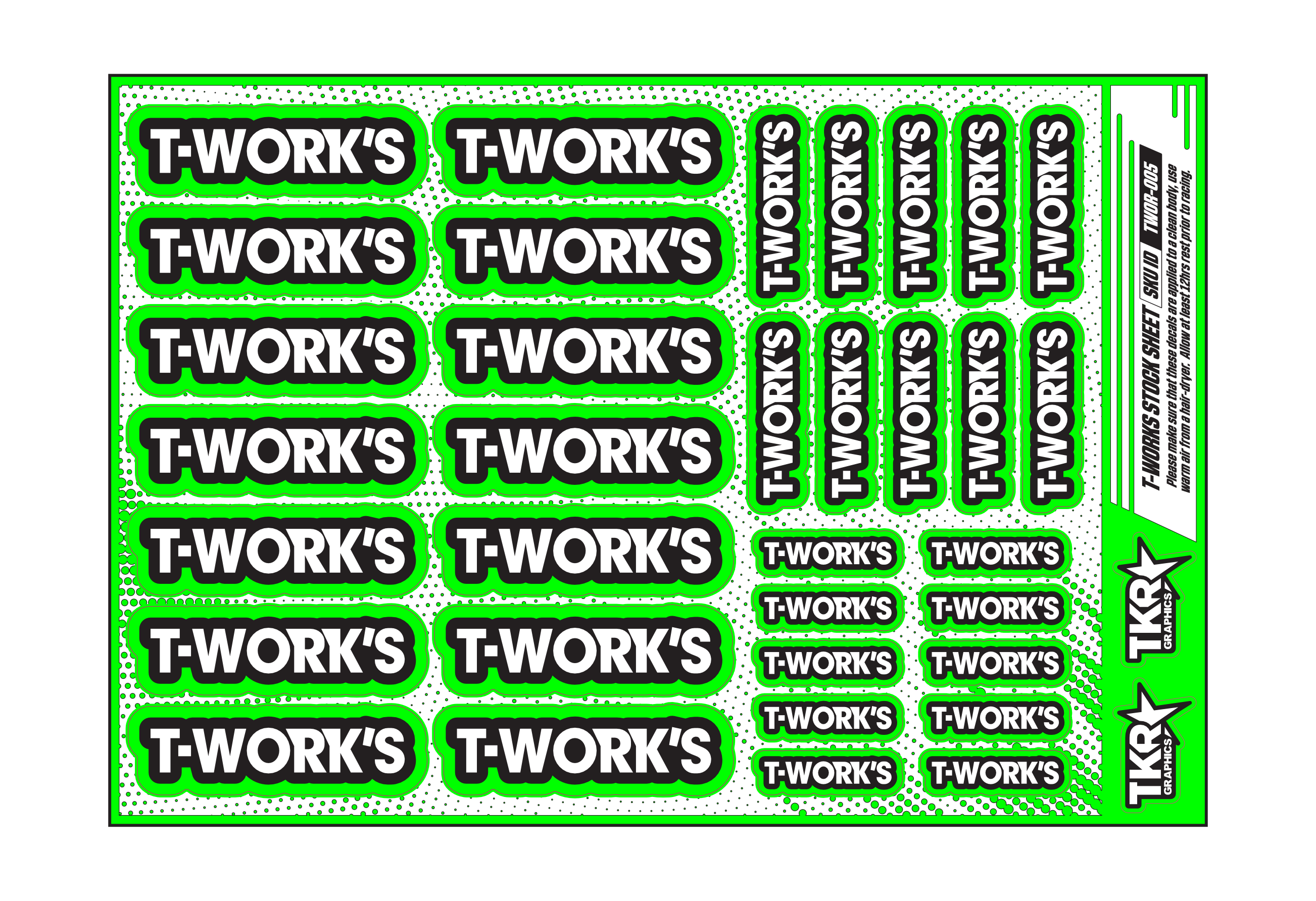 T-WORKS A5 STOCK SHEET