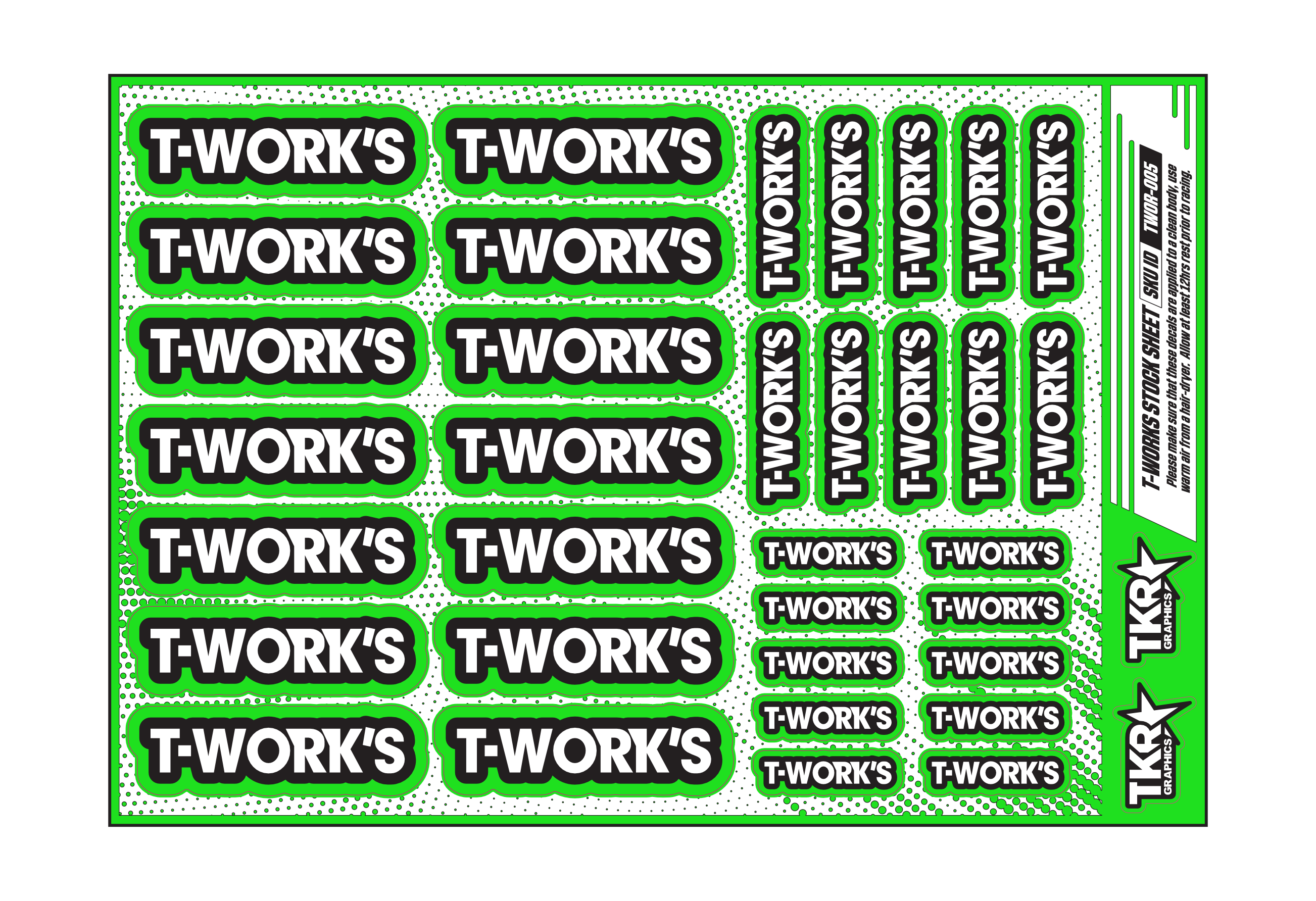 T-WORKS A5 STOCK SHEET