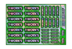 HOLOGRAPHIC T-WORKS A5 STOCK SHEET