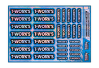 HOLOGRAPHIC T-WORKS A5 STOCK SHEET