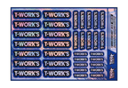 HOLOGRAPHIC T-WORKS A5 STOCK SHEET