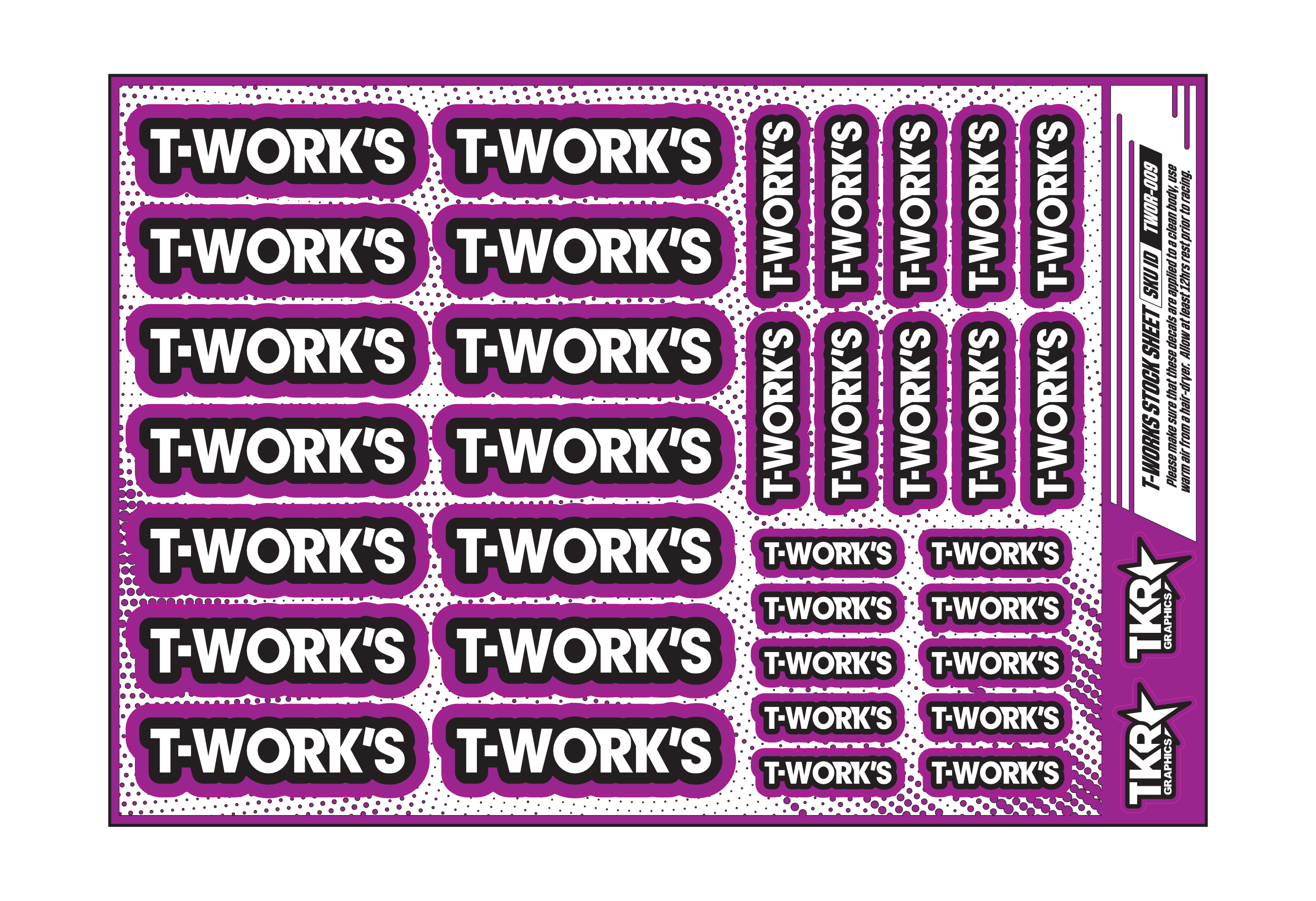 T-WORKS A5 STOCK SHEET