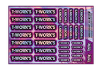 HOLOGRAPHIC T-WORKS A5 STOCK SHEET