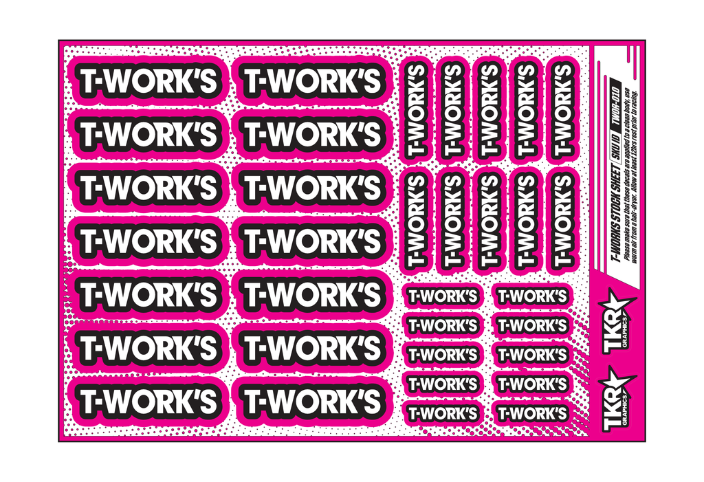 T-WORKS A5 STOCK SHEET