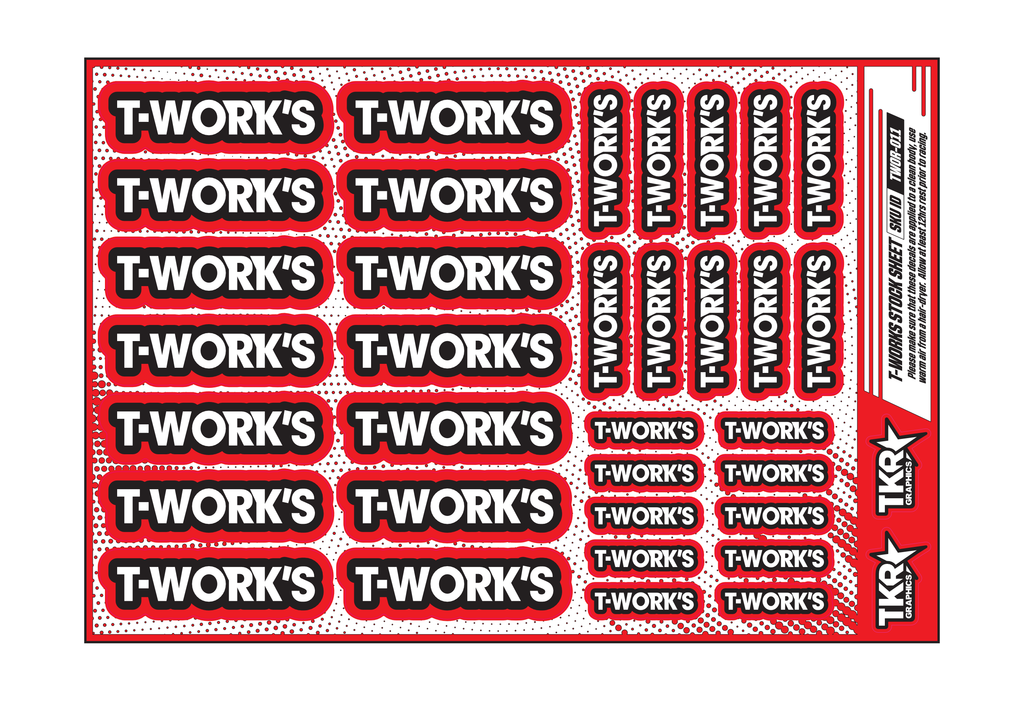 T-WORKS A5 STOCK SHEET