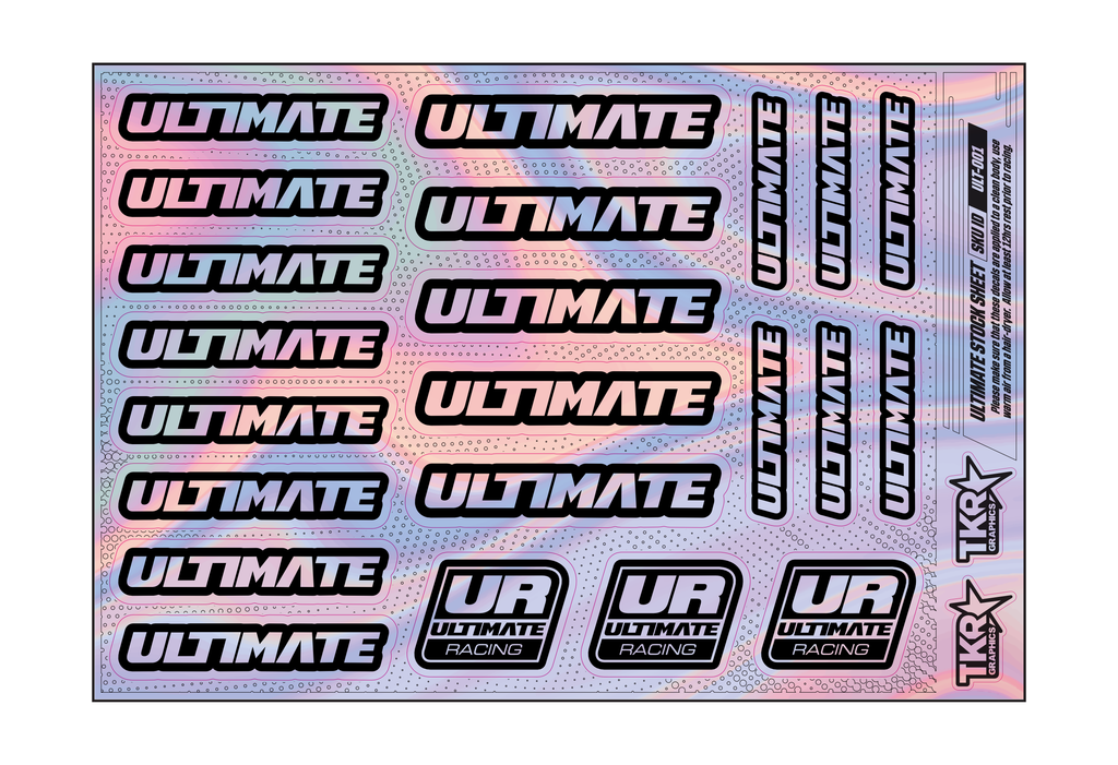 HOLOGRAPHIC ULTIMATE A5 STOCK SHEET