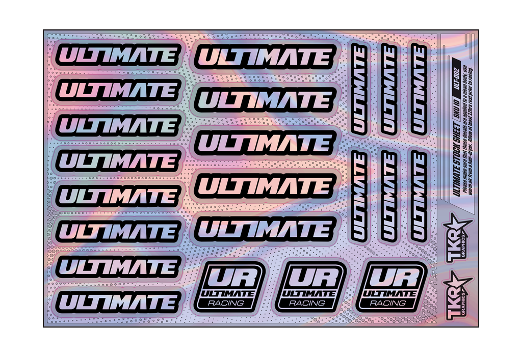 HOLOGRAPHIC ULTIMATE A5 STOCK SHEET