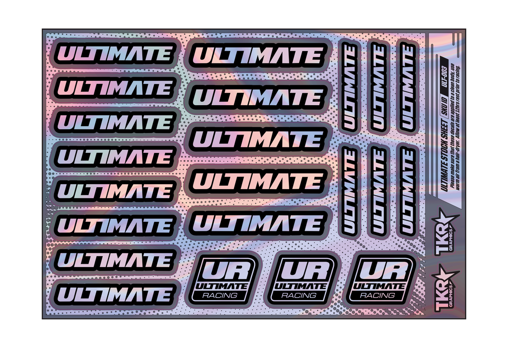HOLOGRAPHIC ULTIMATE A5 STOCK SHEET