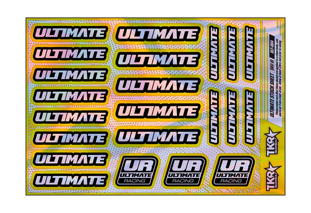 HOLOGRAPHIC ULTIMATE A5 STOCK SHEET