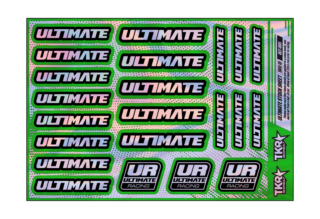 HOLOGRAPHIC ULTIMATE A5 STOCK SHEET