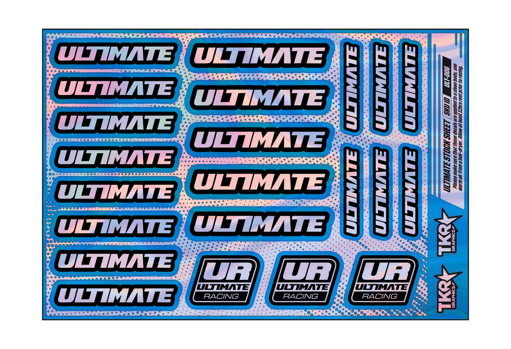 HOLOGRAPHIC ULTIMATE A5 STOCK SHEET