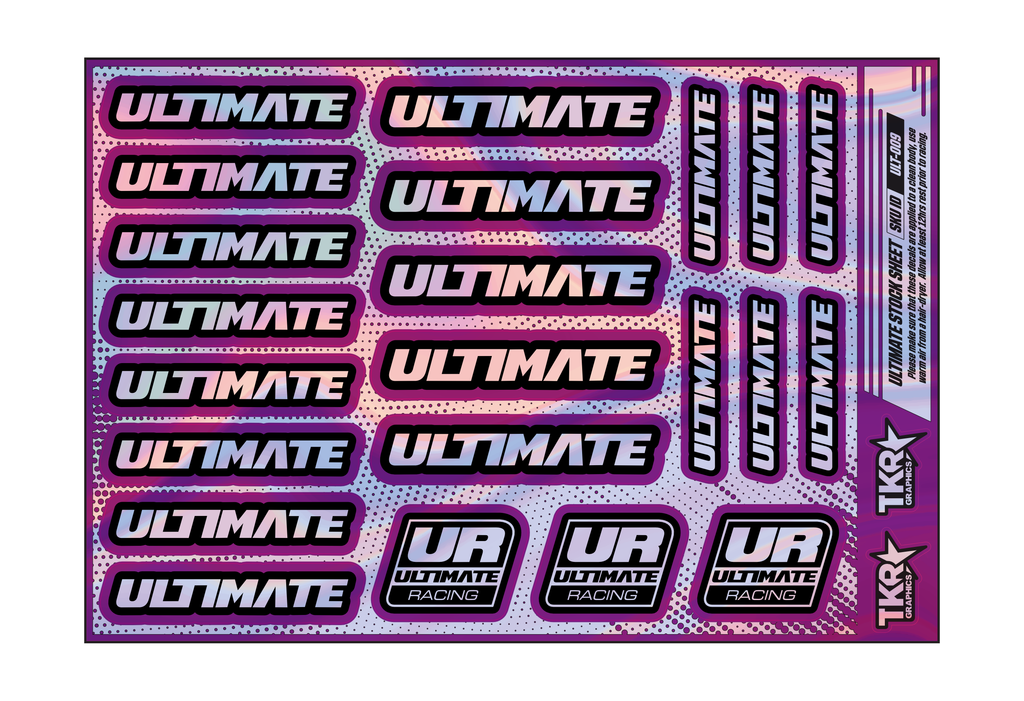 HOLOGRAPHIC ULTIMATE A5 STOCK SHEET