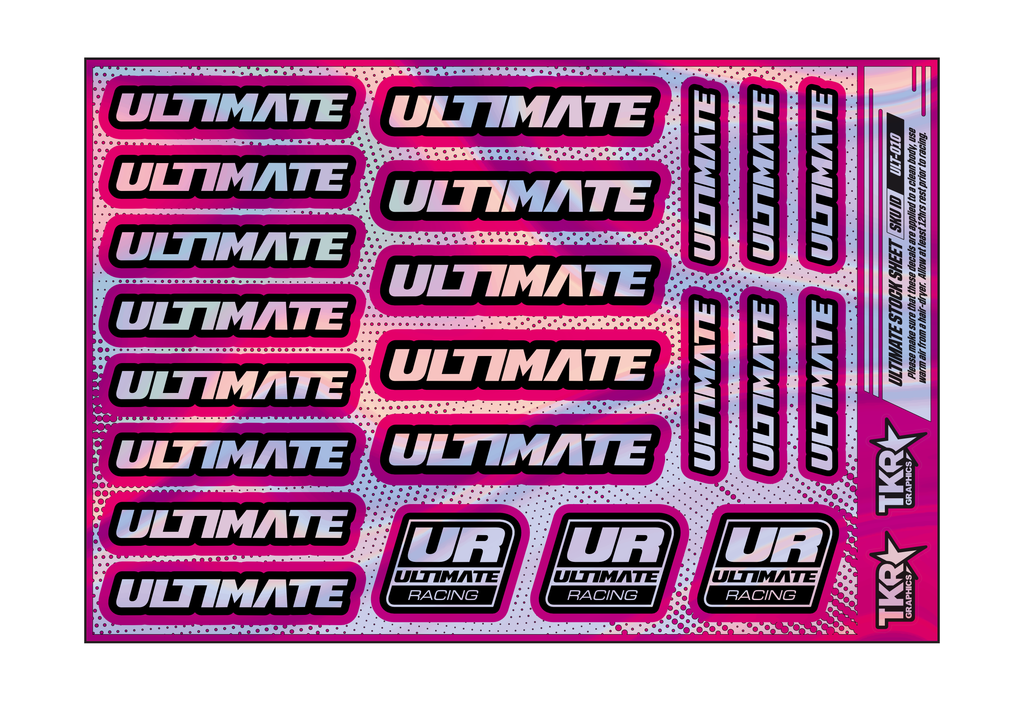 HOLOGRAPHIC ULTIMATE A5 STOCK SHEET