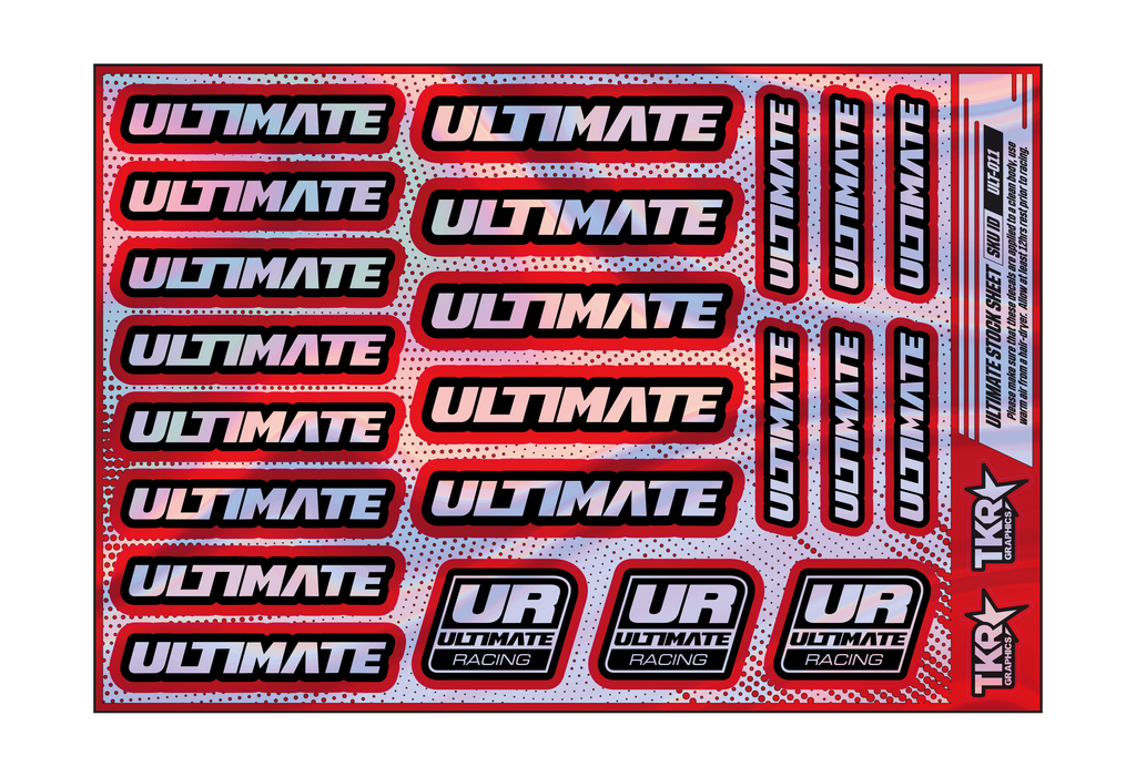 HOLOGRAPHIC ULTIMATE A5 STOCK SHEET