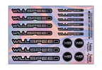 HOLOGRAPHIC WILLSPEED A5 STOCK SHEET