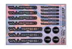 HOLOGRAPHIC WILLSPEED A5 STOCK SHEET