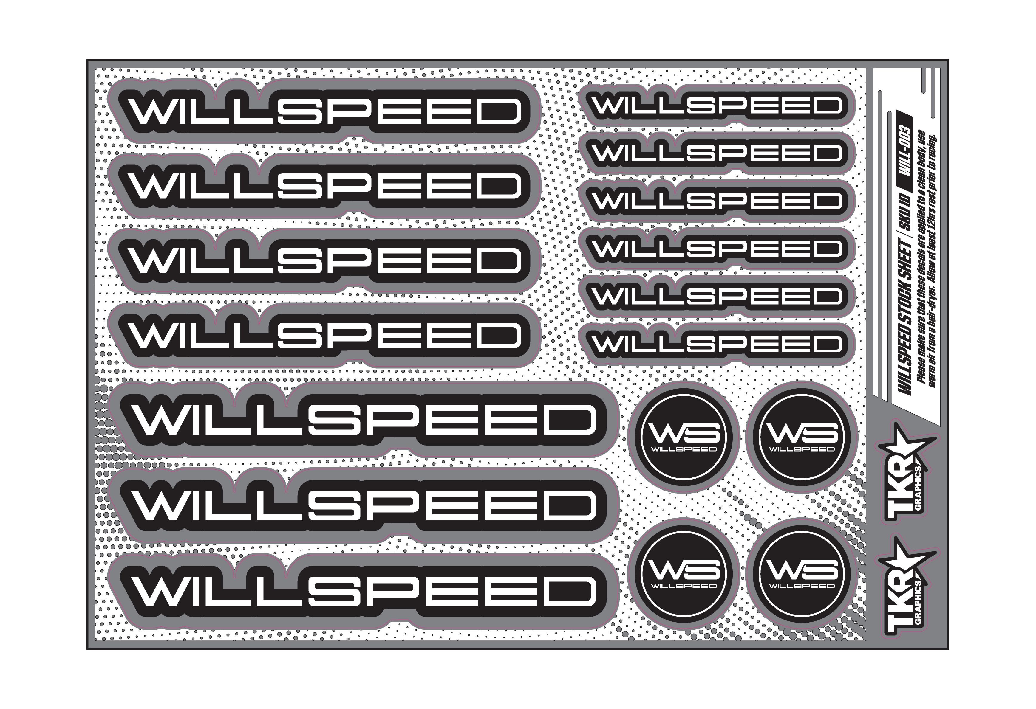 WILLSPEED A5 STOCK SHEET