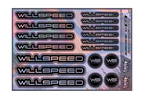 HOLOGRAPHIC WILLSPEED A5 STOCK SHEET