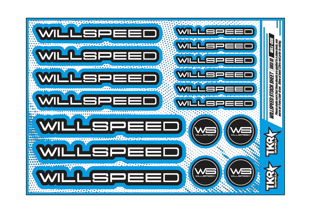 WILLSPEED A5 STOCK SHEET